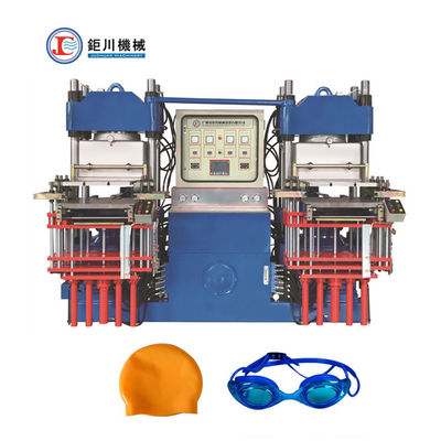 Automatic Compression Pressure Rubber Silicone Vacuum Compression Molding Machine For Making Swimming Silicone Cap