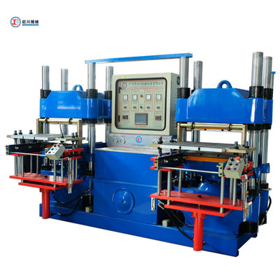 Hydraulic Silicone Flat Press Machine/Plate Vulcanizing Machine from China for making Silicone Insulator