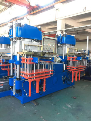 Hydraulic Rubber Product Making Machine Vacuum Compression Molding For Heat Resistant Pot Mat
