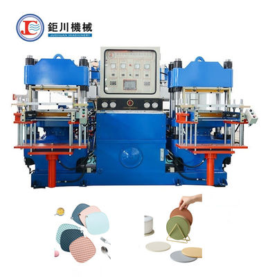 China Factory Price Industrial Hydraulic Vulcanizing Hot Press Machine For making Rubber Silicone Mat