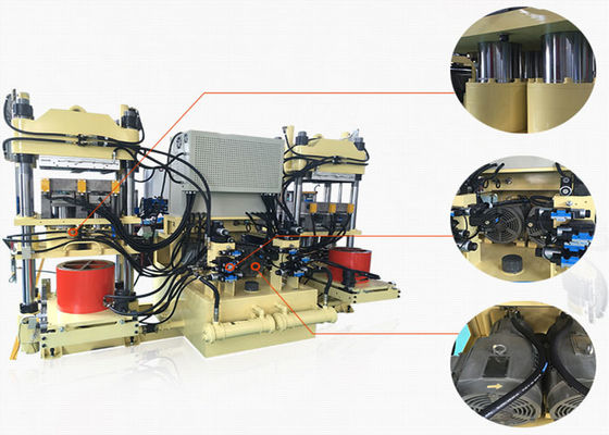 Hydraulic Brake Shoe Manufacturing Machine , High Hardness Brake Lining Making Machine