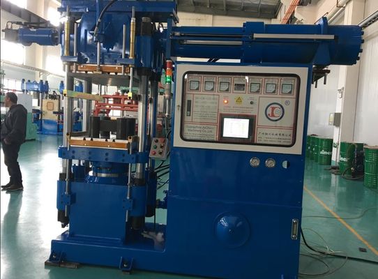PLC Control Rubber Moulding Press Machine , Low Noise Rubber Injection Machine