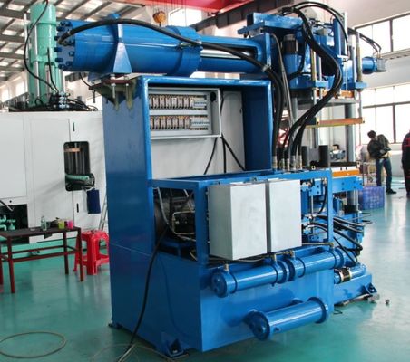 Electronic Control Hydraulic Rubber Moulding Machin , High Output Rubber Injection Moulding Machine