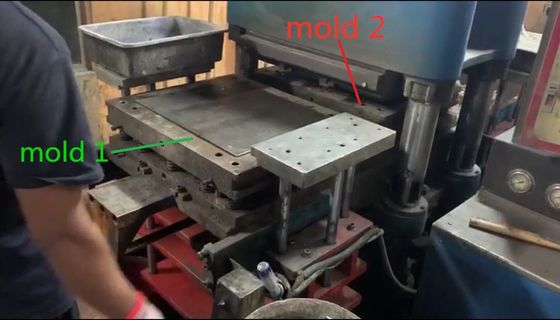 400 Ton Hydraulic Hot Press Machine To Produce Car Brake Pads 700 Pieces One hour