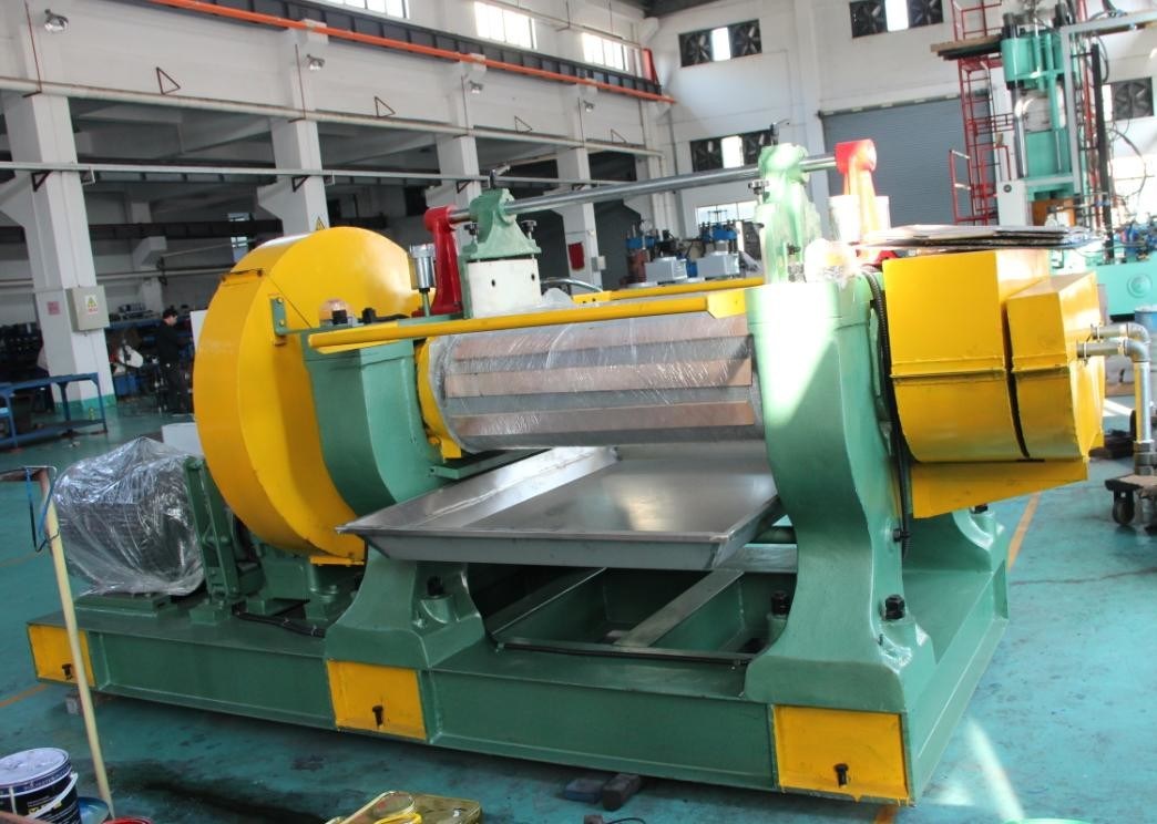 Durable Rubber Mixing Mill Machine , High Efficiency Rubber Compounding
