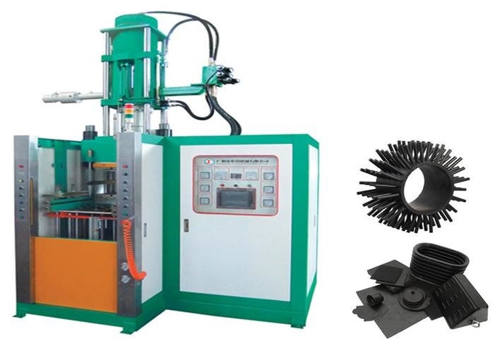 Curing Adjustable Rubber Injection Moulding Machine AC 380V 48.75kw Low