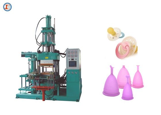 100 Ton Silicone Menstrual Cup Moulding Injection Machine Plate Size 400 ～ 500mm