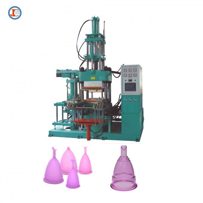 100 Ton Silicone Menstrual Cup Moulding Injection Machine Plate Size 400 ～ 500mm 0