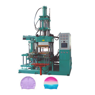 machine de moulage par injection de silicone hydraulique de 200 tonnes, facile à nettoyer, pour produire des bonnets de natation en silicone