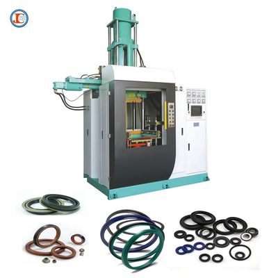 Machine automatique de moulage par injection de silicone de couleur verte pour les produits en silicone