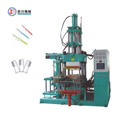 Máquina de fabricação de escovas de dentes para bebés de silicone Máquina de injeção de silicone vertical