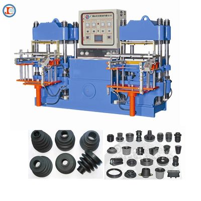 Dubbele werkstation met hoge productiecapaciteit rubber hydraulische warmpersmachine voor de vervaardiging van auto rubberonderdelen
