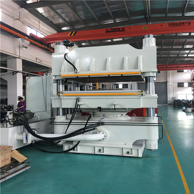 Venta directa de fábrica de China 500 toneladas de fuerza de sujeción de placa grande tamaño 1x1m máquina de vulcanización para piezas de caucho de gran tamaño