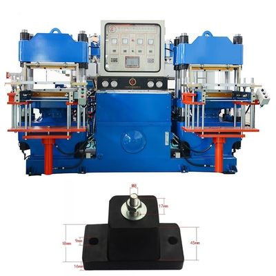 Máquina de prensa de vulcanización para la fabricación de almohadillas de amortiguación de caucho antivibración