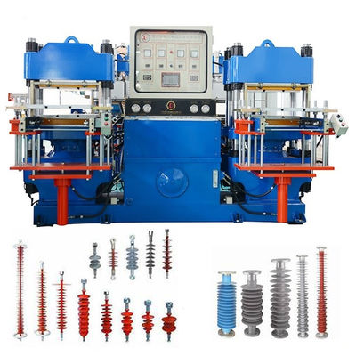 Çin Fabrika Fiyatı 42kw Hidrolik Baskı Kalıplama Makinesi Silikon Izolatörü yapmak için Hidrolik Vulkanlama Makinesi