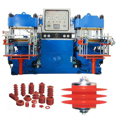 China Precio de fábrica 42kw Máquina de moldeo de prensa hidráulica Máquina de vulcanización hidráulica para hacer aislante de silicio