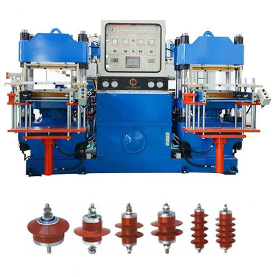 Cina Prezzo di fabbrica 42kw Hydraulic Press Moulding Machine Hydraulic Vulcanizing Machine per la produzione di isolatore di silicio