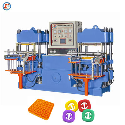Dual Mould Shaping Vulcaniserende Silicone Mould Making Machine Voor Stress Ball Fidget Toy