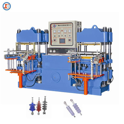 Hydraulic Silicone Flat Press Machine/Plate Vulcanizing Machine from China for making Silicone Insulator