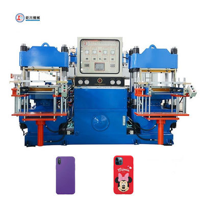 100 ton  Hydraulic Hot Press vulcanizing Moulding Machine for making mobile cell