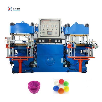 Preço de fábrica e Máquina de moldagem de bolo de silicone de alta qualidade/ Máquina de prensagem a quente hidráulica da China