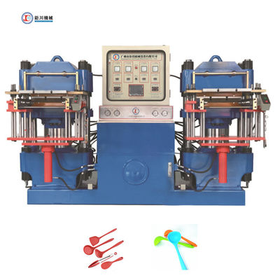 Máquina de presión en caliente de vulcanización hidráulica de caucho para la fabricación de molde de pastel de silicona