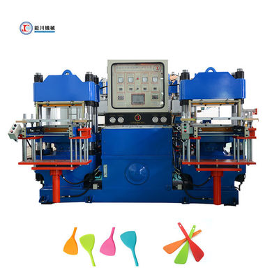 Machine de presse à chaud hydraulique pour la fabrication d'ustensiles de cuisine en silicone