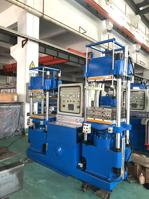 Máquina automática de moldeado de prensas de valcanización de placas de caucho