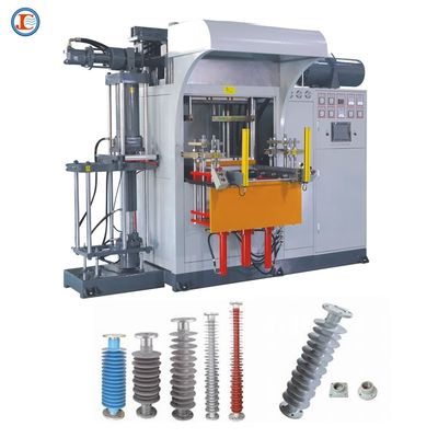 Máquina de moldagem profissional para fabricação de isoladores Máquina de injecção de silicone de borracha horizontal