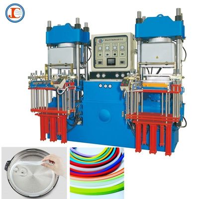 Máquina de prensagem quente de boa qualidade com tampa de vácuo para fabricação de vedação de jato de silicone para fogão a pressão / recipiente