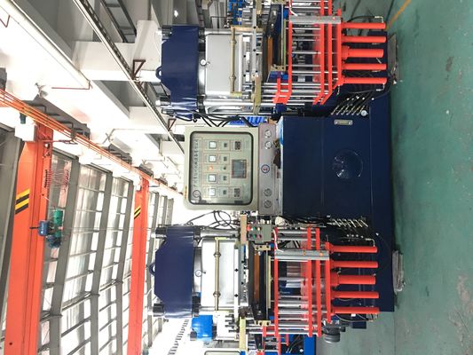 Μηχανή αυτοματοποιημένης πίεσης υπό κενό από καουτσούκ για την κατασκευή αποσβεστήρων/εφοδίων από καουτσούκ