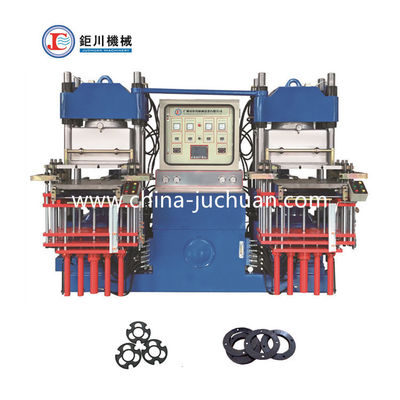 Machine de moulage par compression de caoutchouc sous vide de 250 tonnes pour la fabrication d'anneaux de joint de caoutchouc