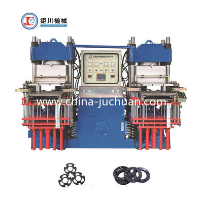 250 Ton Vacuum Rubber Compression Molding Machine For Making Rubber Seal Ring Production Line