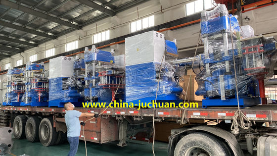 China fabrikant siliconen rubber compressie gietmachine voor rubber O ring