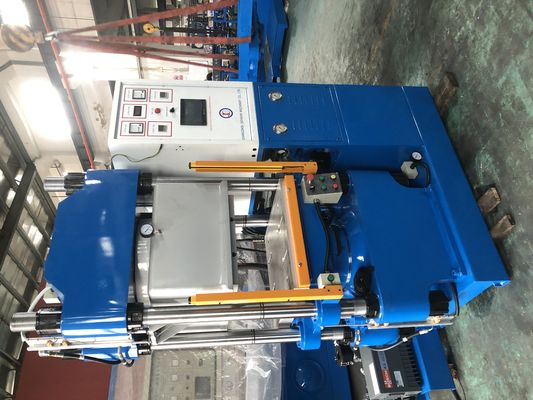 300T Estación de trabajo única Máquina de moldeo por compresión al vacío Máquina de vulcanización de caucho Fabricación de sellos de aceite de caucho