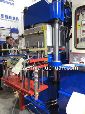 Máquina de moldagem por compressão a vácuo de borracha de silicone
