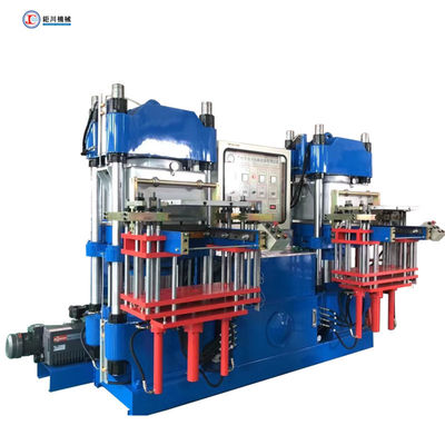 Máquina de moldagem por compressão de borracha a vácuo de 250 toneladas para fabricação de anéis de vedação de borracha Linha de produção