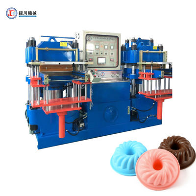 Vente directe d'usine et haute productivité de caoutchouc silicone machine de moulage par pressage à chaud pour la fabrication de moule de gâteau en silicone