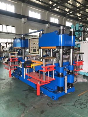 Bom preço para máquina de prensagem a quente azul para fabricação de produtos de silicone de borracha ISO9001: 2015 da China
