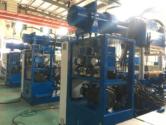 Çin Yüksek Kapasiteli 400 ton yatay kauçuk enjeksiyon kalıplama makinesi