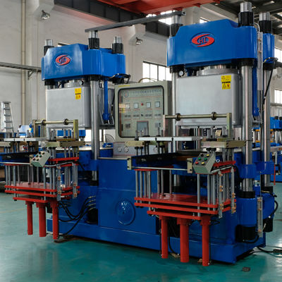 Silicone Rubber Vacuum Compression Molding Machine RTV 2 For Silicone Baby Feeding Suction Plate