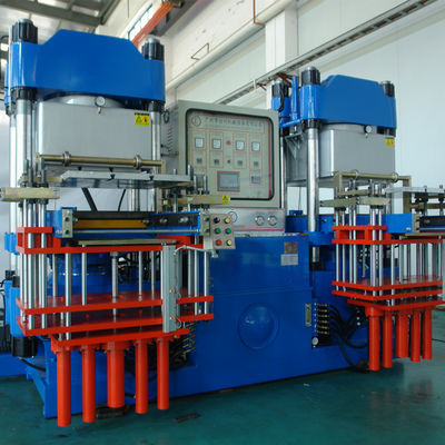 300 Ton Calmp Force PLC Control Rubber Cap Cover Making Mold Vacuum Compression Injection Machine For Medical