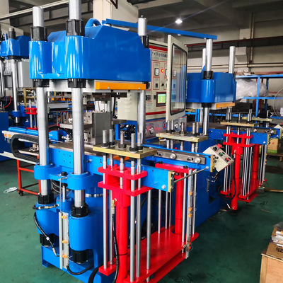 China Preço da fábrica Máquina de fabricação de caixa de silicone de 200 toneladas, máquina de moldagem de prensagem para fabricação de esteira de silicone