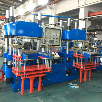 Machine de fabrication de moulage par pressage à chaud à vulcanisation hydraulique de silicone en caoutchouc pour la fabrication de joints O de l'usine de Chine