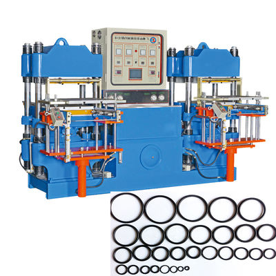 Macchina di vulcanizzazione idraulica a vuoto da 250 tonnellate per la fabbricazione di anelli di sigillo di gomma