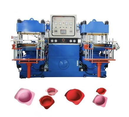 China preço da fábrica de prensagem a quente de borracha vulcanização máquina de prensagem para fazer moldes de bolo de silicone