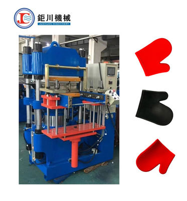 China Preço da fábrica Máquina de prensagem a quente de borracha de estação dupla para produtos de borracha de silicone
