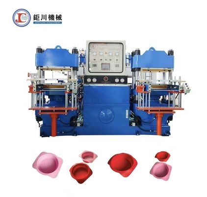 Máquina de prensagem de borracha de 400 toneladas com PLC para fabricação de produtos de borracha de silicone