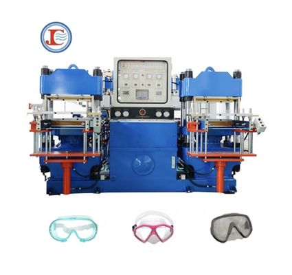 100 ton - 1200 ton Çin Fabrika fiyatı Beyaz veya Mavi Renkli Hidrolik Sıcak Baskı Makinesi Tıbbi kauçuk tıkağı yapmak için