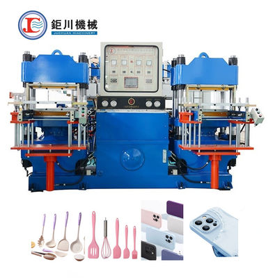 Máquina de prensagem de borracha de 400 toneladas com PLC para fabricação de produtos de borracha de silicone